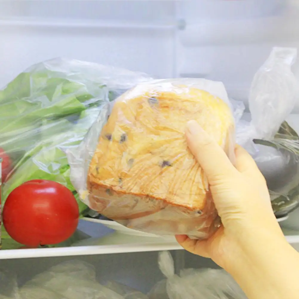 1 рулон, 100 шт., утолщенная Вакуумная упаковочная пленка, пластиковая упаковка для хранения пищевых продуктов, упаковочная пленка