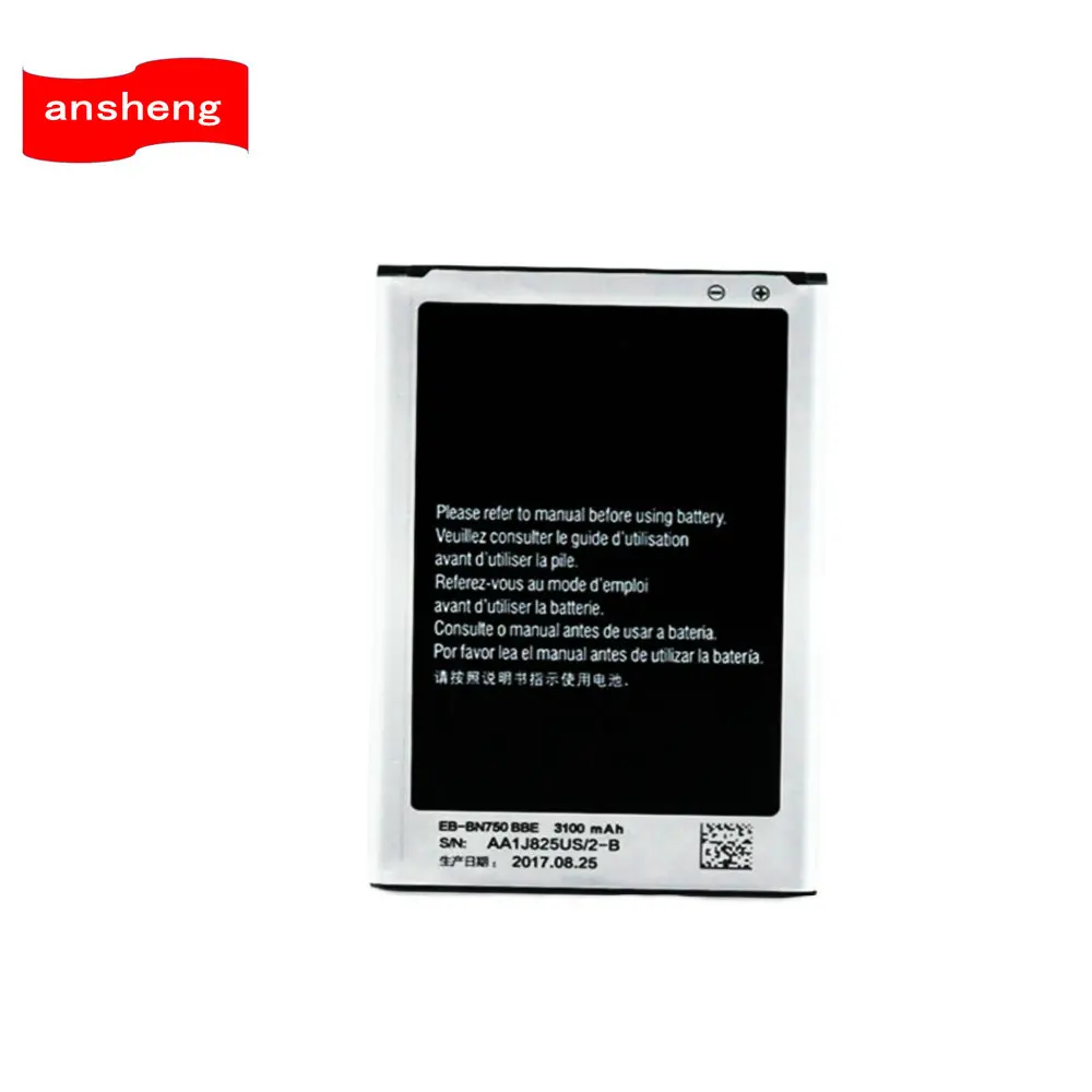 Аккумулятор для Samsung Galaxy Note 3 Neo mini N750 N7505 N7502 N7506V 3100 мАч|Аккумуляторы мобильных