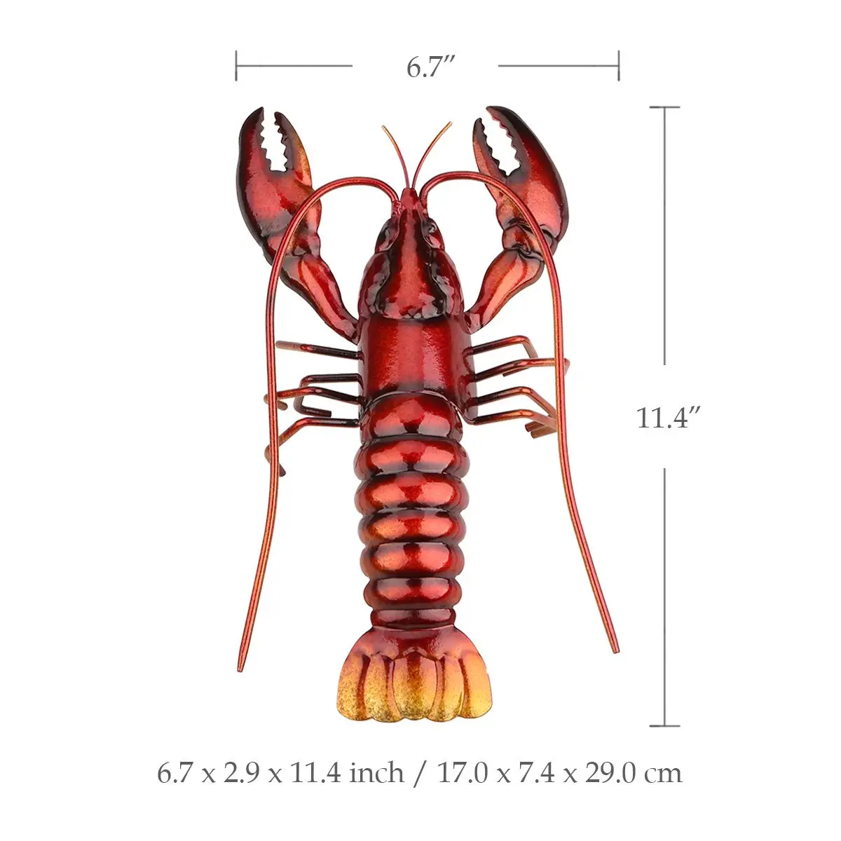 Tooarts фигурка лобстера домашний декор пост-современное искусство металлическая