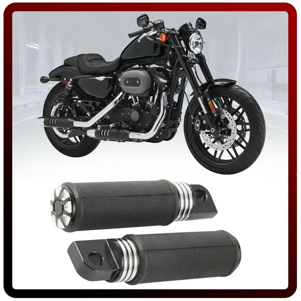 Мотоциклетные штыревые колышки с ЧПУ для Harley Touring Sportster XL 1200 883 Softail Dyna|Подставки