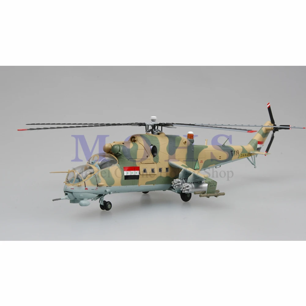 Easy model масштабная модель 37039 1/72 весы сборные модели вертолета закончил шкалы Хели ВВС Ирака MI24 Mi-24