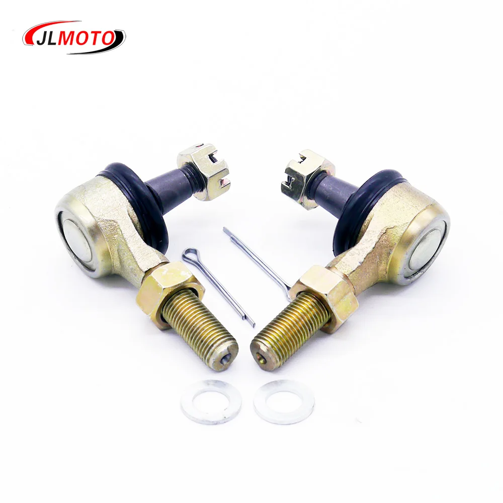 1 пара M12 LH & RH рулевой наконечник тяги с ручной резьбой Подходит для Kawasaki KFX450R Suzuki
