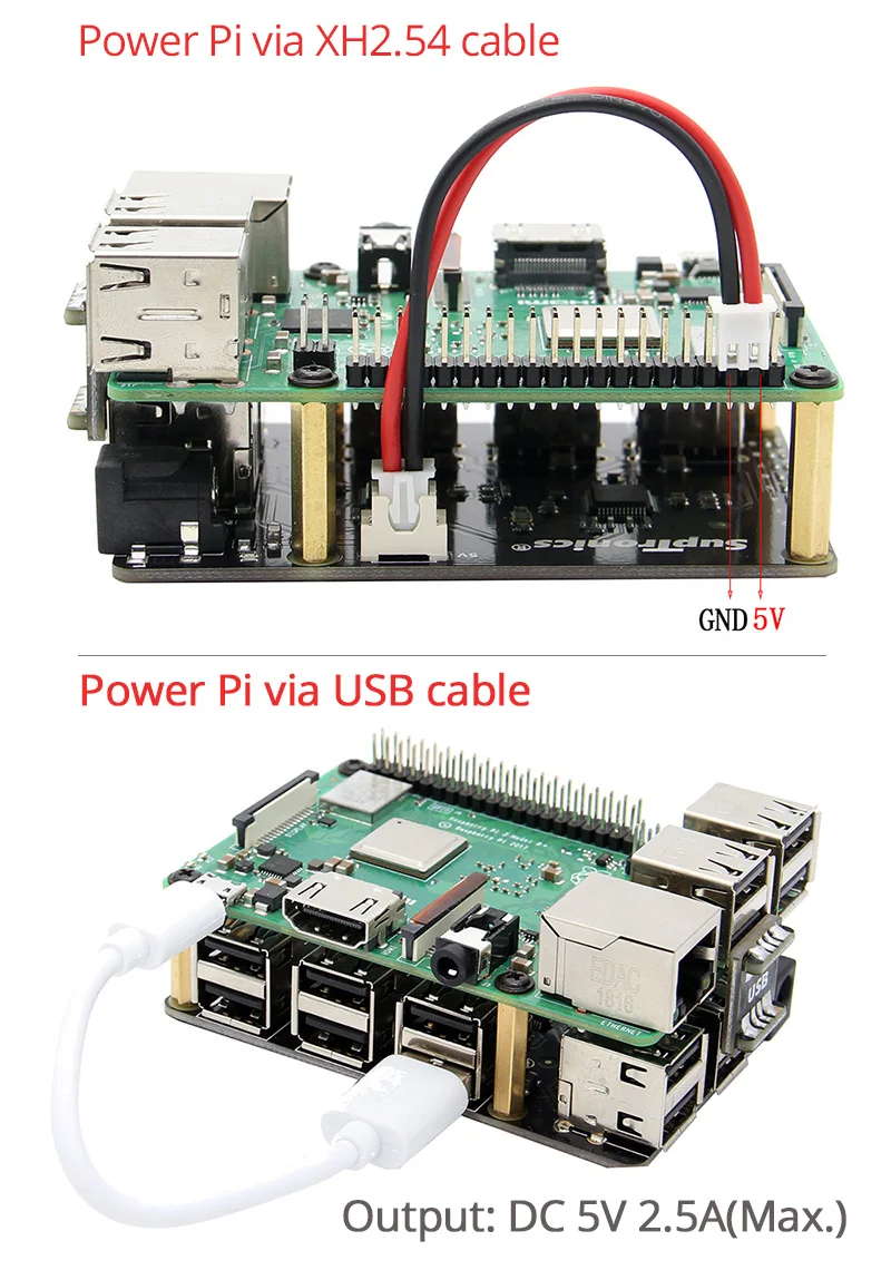Raspberry Pi X150 9-Порты и разъёмы MTT высокое Скорость usb-хаб, автономный источник питания/с питанием от шины щит для Raspberry Pi 3 Model B+(плюс)/3B/2B/B