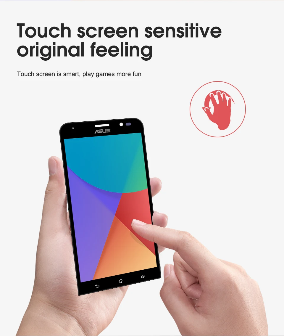 5," дисплей для Asus Zenfone GO ZB552KL X007D, сенсорный ЖК-экран для Asus Zenfone GO ZB552KL, дисплей с рамкой