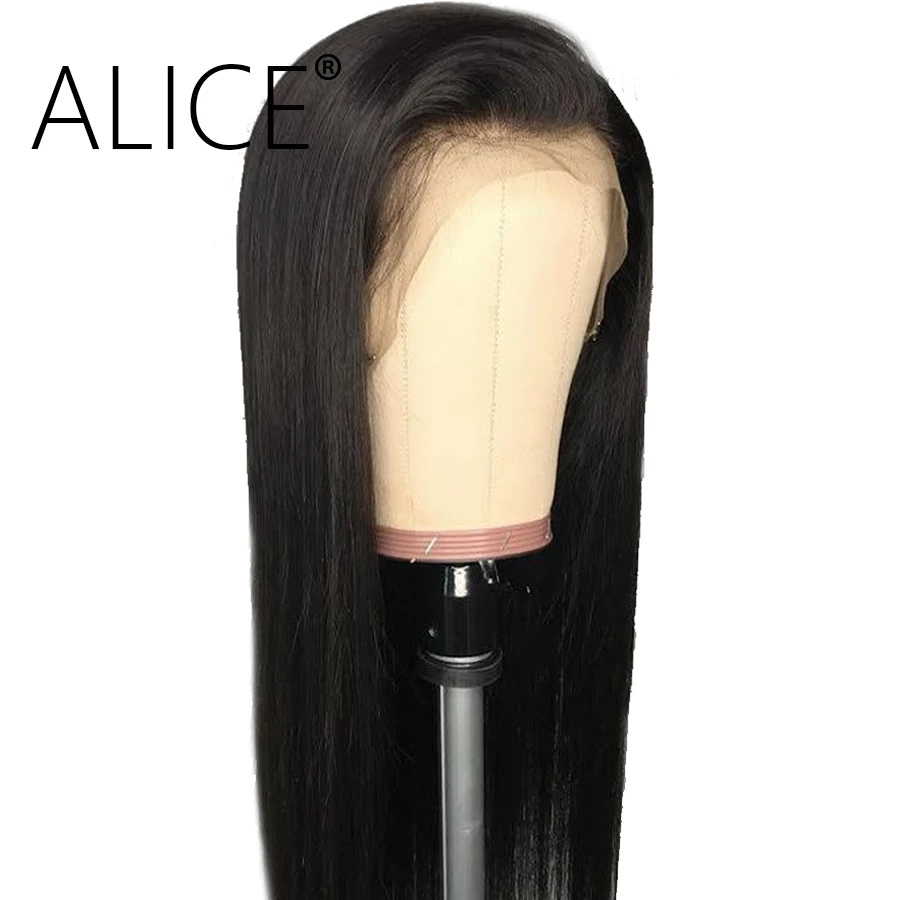 ALICE 150% плотность 360 кружевной фронтальный парик с детскими волосами