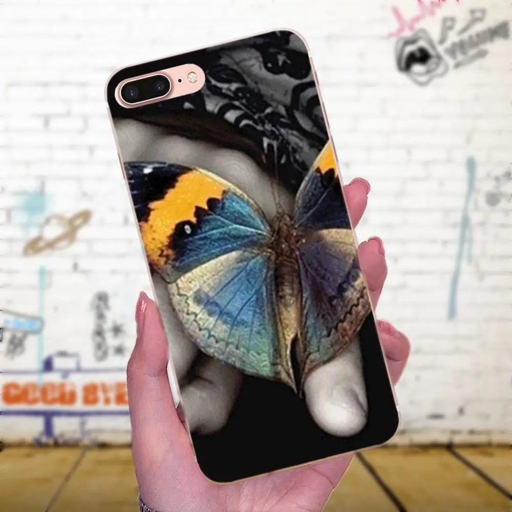 Красивый мягкий чехол-бабочка из ТПУ для Huawei Mate 7 8 9 10 20 P8 P9 P10 P20 P30 Lite Plus Pro 2017 |