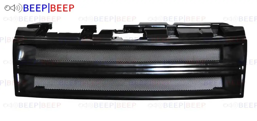 Решетка радиатора для Mitsubishi Pajero IV 2006-2015 АБС-пластик спортивные стили