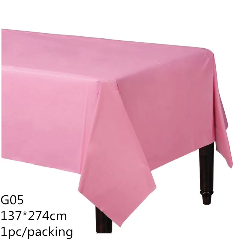 table runner G05 Украшение для детского душа, бумажная тарелка, чашка, столовая посуда, скатерть для маленьких мальчиков и девочек, на день рождения, для младенцев, вечерние принадлежности - Цвет: table runner G05