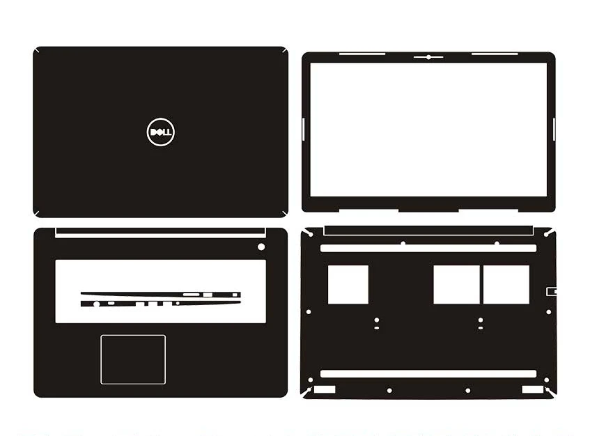 KH ноутбук из углеродного волокна стикер крокодиловой змеиной кожи защитный