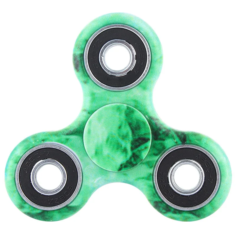 Камуфляжный ручной Спиннер EDC Tri Spinner игрушки фиджеты из металла красный для