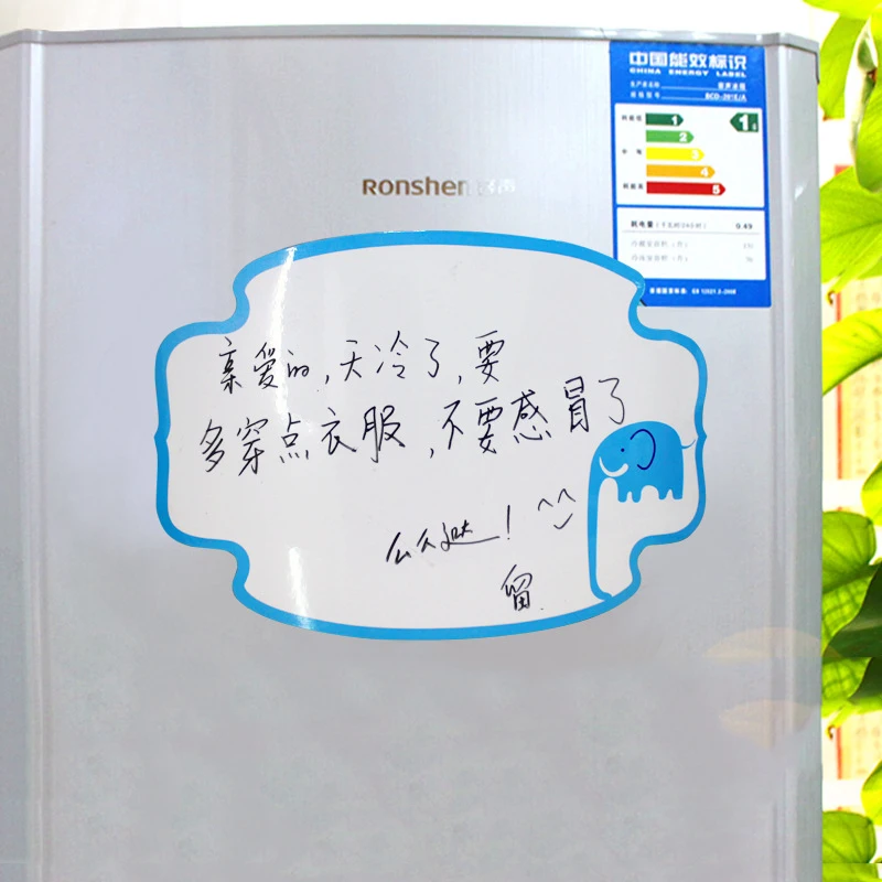 Гибкая искусственная карта A4 для холодильника доска сообщений записная