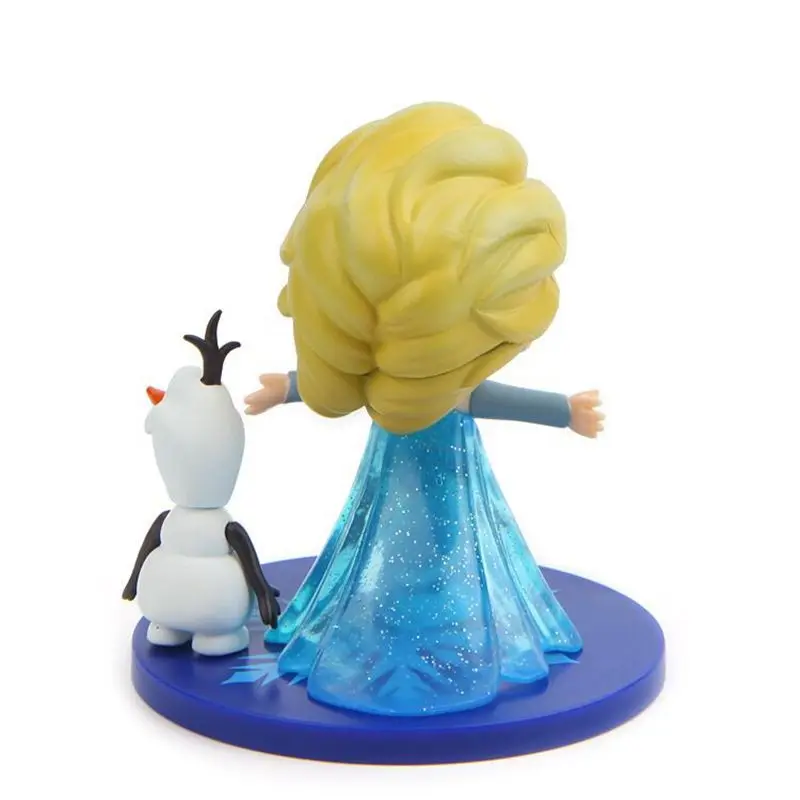 Кукла Дисней Холодное сердце Q Posket игрушки 3 шт./компл. экшн-фигурки Эльзы