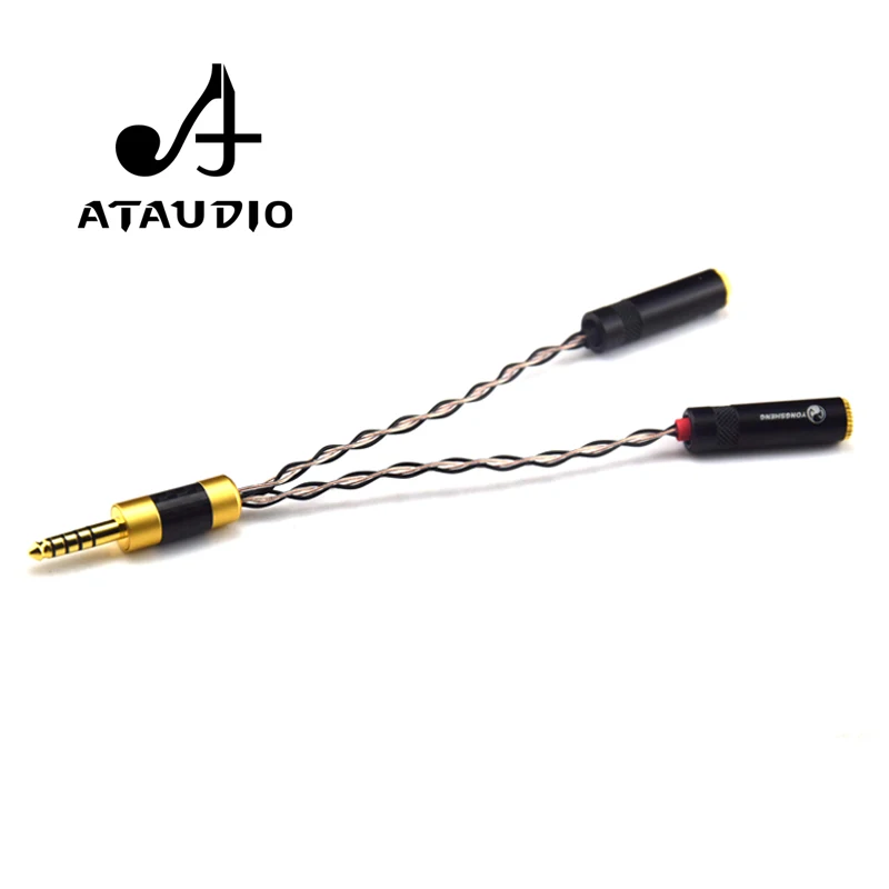 ATAUDIO Hifi 4 мм на два разъема 3 5 для Sony WM1A/1Z PHA-1A/2A Z1R | Электроника