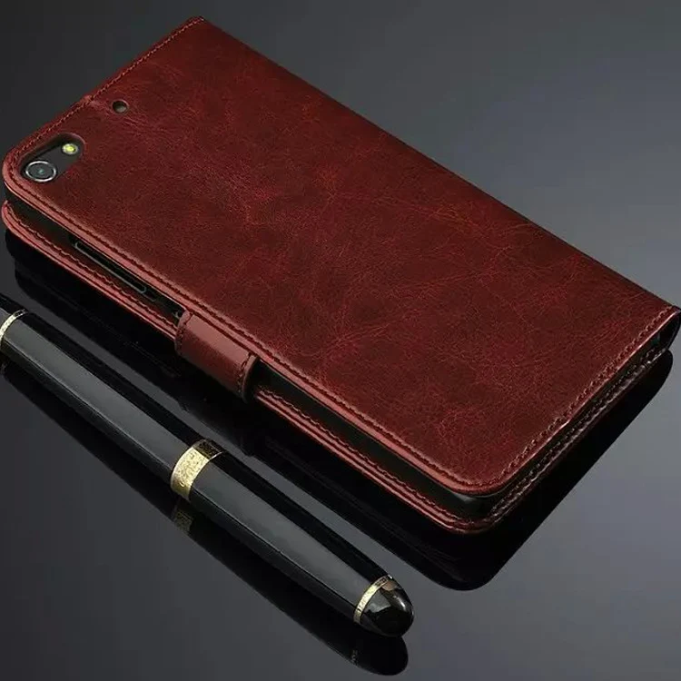 Роскошный чехол книжка в стиле ретро для Pelephone Gini N6 из искусственной кожи + Чехол