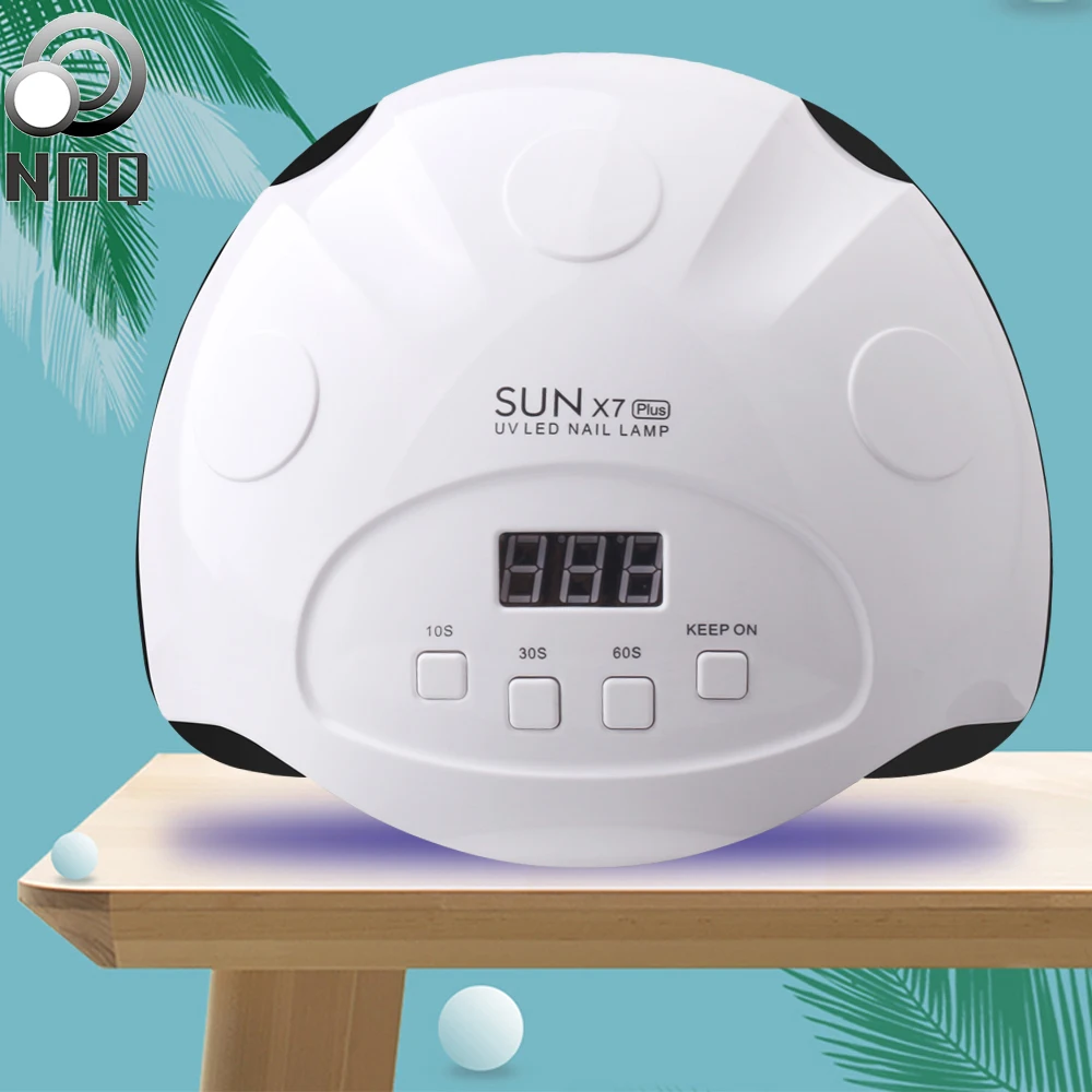 NOQ SUN X7 Plus профессиональный светодиодный светильник для ногтей Max84W 42 светодиодный s УФ-светодиодный светильник для маникюра