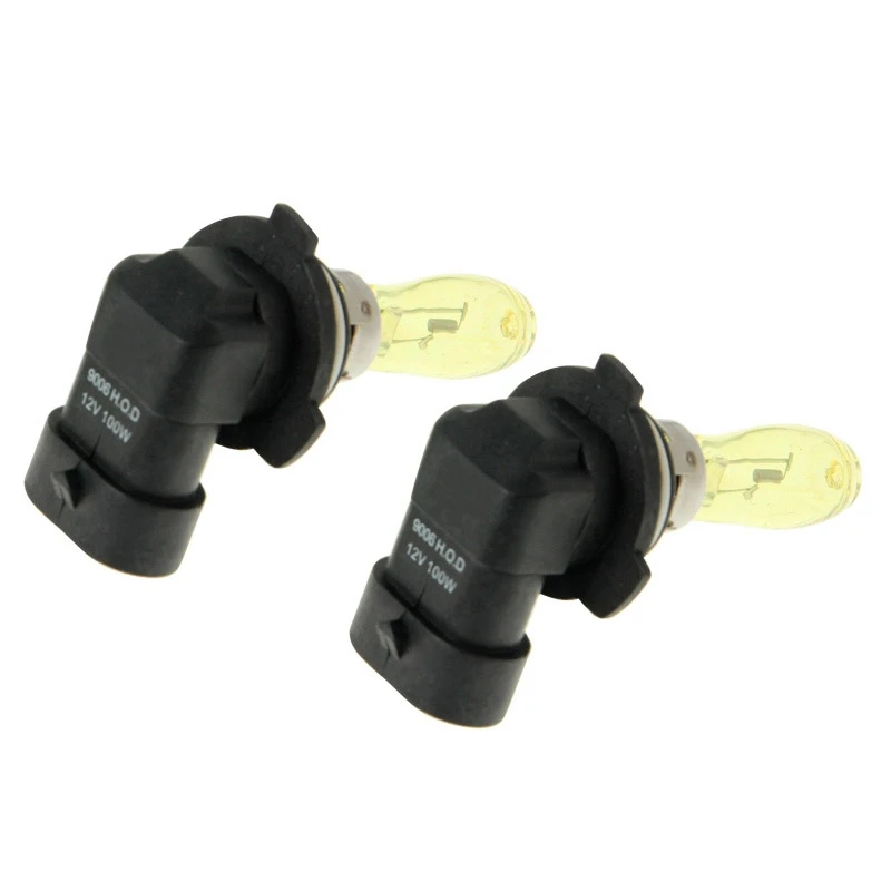 Из 2 предметов 9006 9005 H1 H3 H4 H7 H11 HOD галогенные лампы 12 V 100 W 2400 LM 3500 K желтый свет