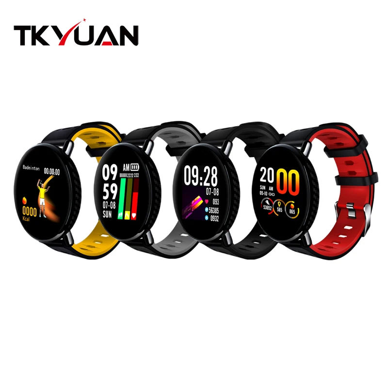 TKYUAN K1 2.5D Full HD 3D UI сенсорный экран мужские и женские Смарт часы IP68