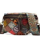 Женская сумка через плечо, из натуральной кожи, в национальном стиле