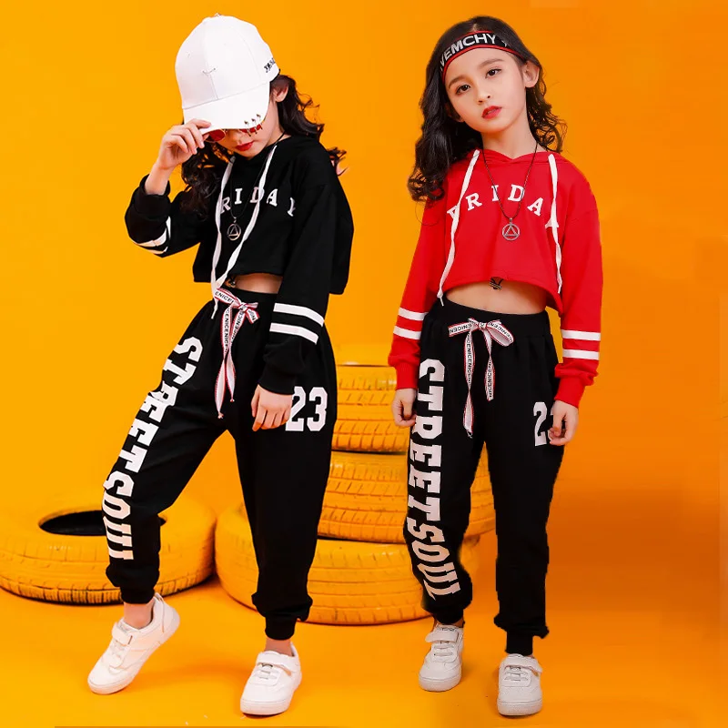 Детская одежда в стиле хип хоп укороченная толстовка с капюшоном рубашка топы