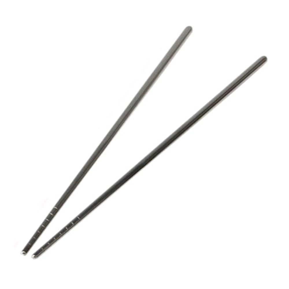 

Stainless Steel Chopsticks Anti-skip Thread Style Durable Free Shipping