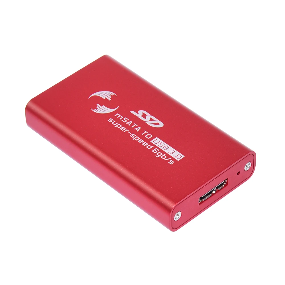 Внешний портативный накопитель SSD mSATA на USB 3 0 2 5 дюйма Гбит/с|Корпус жесткого