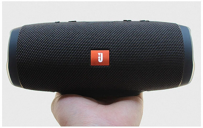 Черный Portable Bluetooth Speaker Outdoor Wireless loudspeaker columnS Stereo Hi-Fi Shock Wave Anti Splash Support TF for jbl hauwei - Цвет: Черный