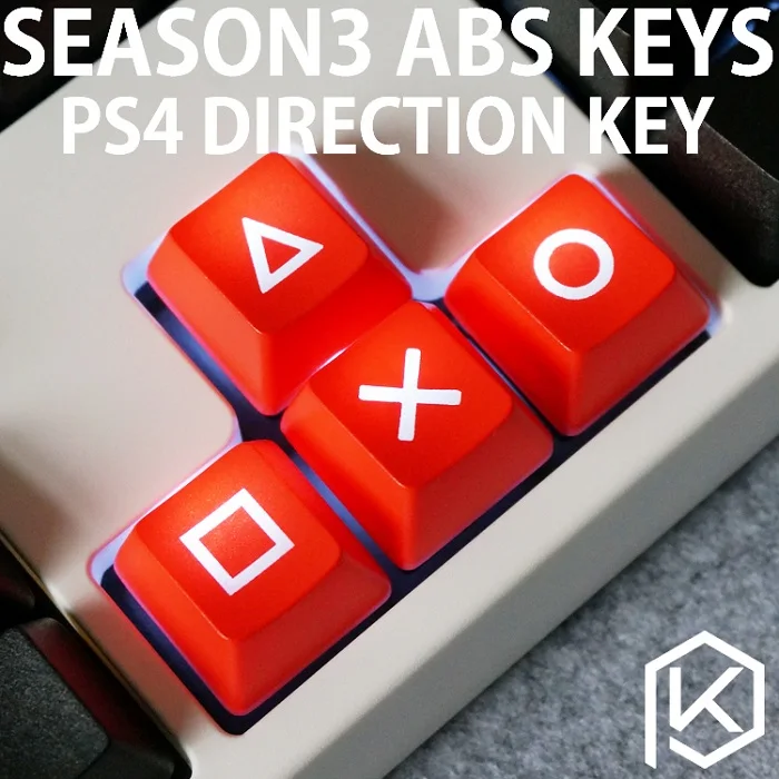 Новинка, блестящие колпачки для ключей ABS, блестящий светильник, колпачки для ключей ps4 psp, функции arrowkey, oem профиль