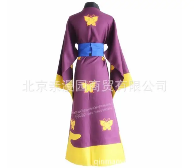 Аниме GINTAMA костюм для косплея мужской японский кимоно костюмированной вечеринки