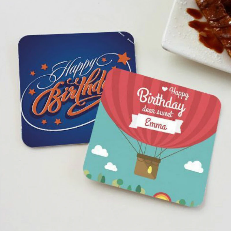 38pcs New Cute Happy Birthday Paper Lable Sealing Stickers Crafts Scrapbooking Decorative Lifelog DIY Stationery Heart | Канцтовары для