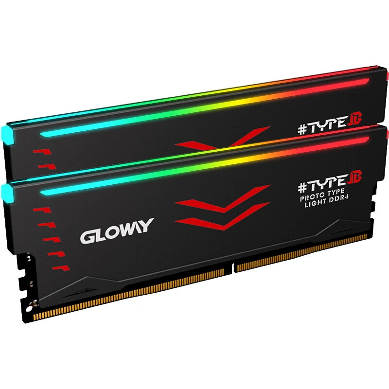 Оперативная память Gloway DDR4, 8 Гб* 2, 16 ГБ, 3000 МГц, RGB, для игр, настольных компьютеров, память, оперативная память, Серия B