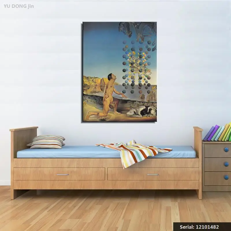 yu dong jin Jos Coufreur Salvador Dal Still life Classical oil Painting Drawing art Spray Unframed Canvas wax action12101482 | Дом и сад