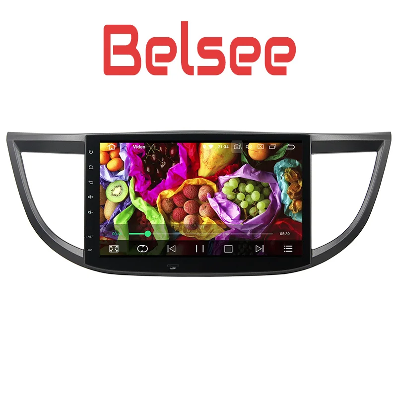 Belsee 2Din android 8 0 Автомагнитола Радио сенсорный экран стерео навигации gps для Honda CRV CR V