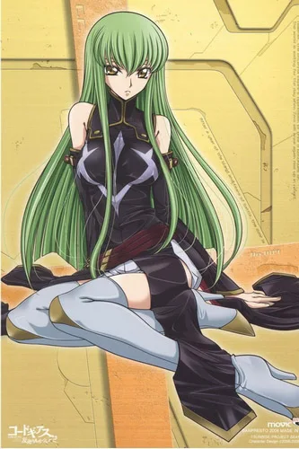 Код Geass C.C. Парик для косплея Бесплатная доставка на Хэллоуин и Рождество|code geass|wig