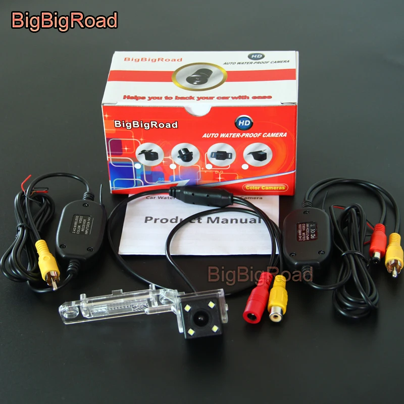 Парковочная камера заднего вида BigBigRoad для chery A5 2006 2007 2008 2009 G5 2010 2011 / Touran Caddy