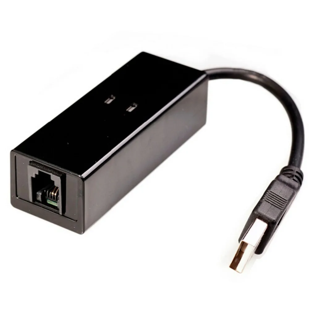 USB 2 0 к порту RJ11 56 Кбит/с внешний модем для факса питание от компьютера безбумажный