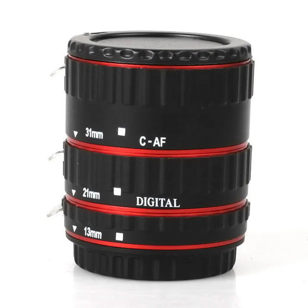JINTU Автофокус AF макро Удлинительное Кольцо для объектива Canon EF-S для Canon EOS 450D 550D 650D 750D 800D 1200D 1300D 60D 70D 80D