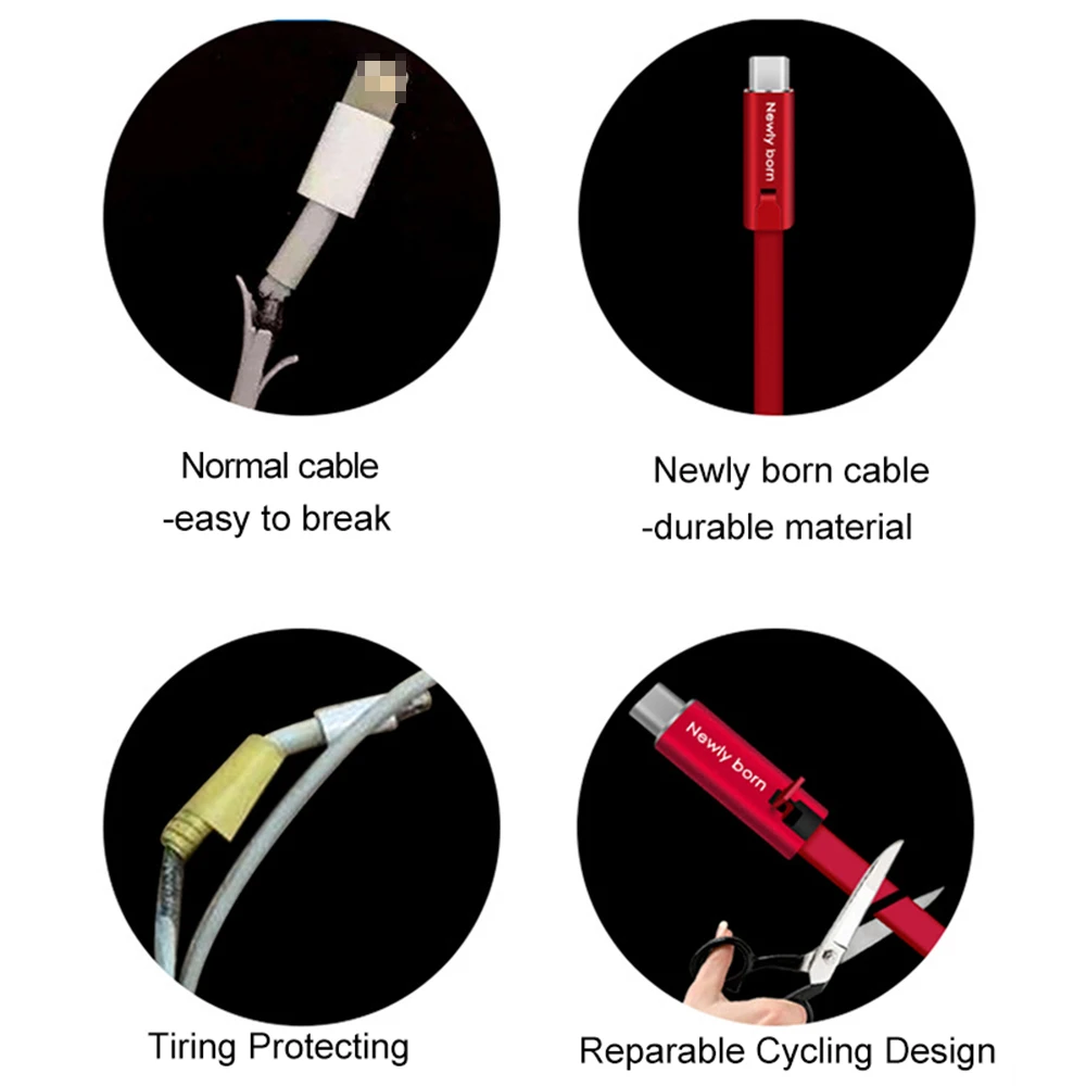 4А кабель для быстрой зарядки ремонт USB синхронный 1 5 м рециркуляция