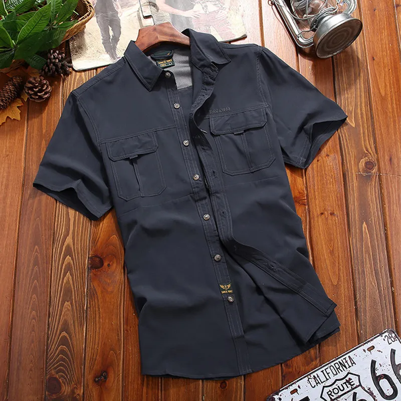 2019New мужская летняя быстросохнущая Солнцезащитная рубашка спортивная для