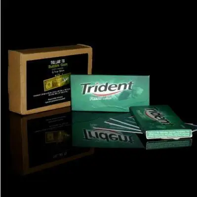 Бесплатная доставка от доллара до пузырьковой резинки (Trident) Волшебная