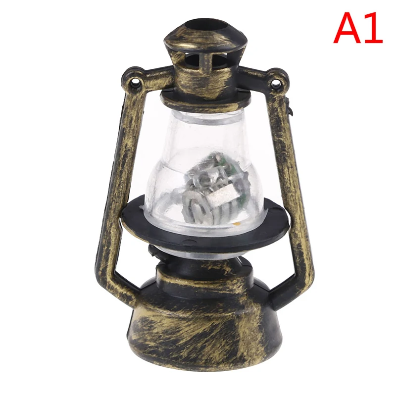 

1:12 Scale Doll Food Kitchen Living Room Accessories Retro Oil Lamp Dollhouse Miniature Toy