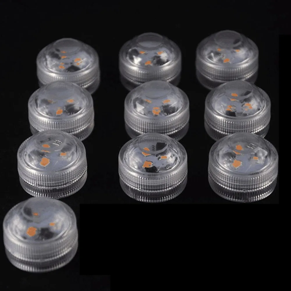 10 шт./компл. светодиодный аквариум Дайвинг света с дистанционным Управление