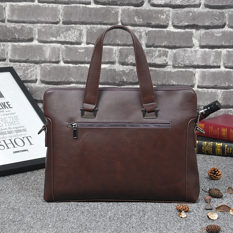2017 Оригинальный Дизайн Портфель Новый мужская Сумка Сечение Кожаная Ретро Пакет