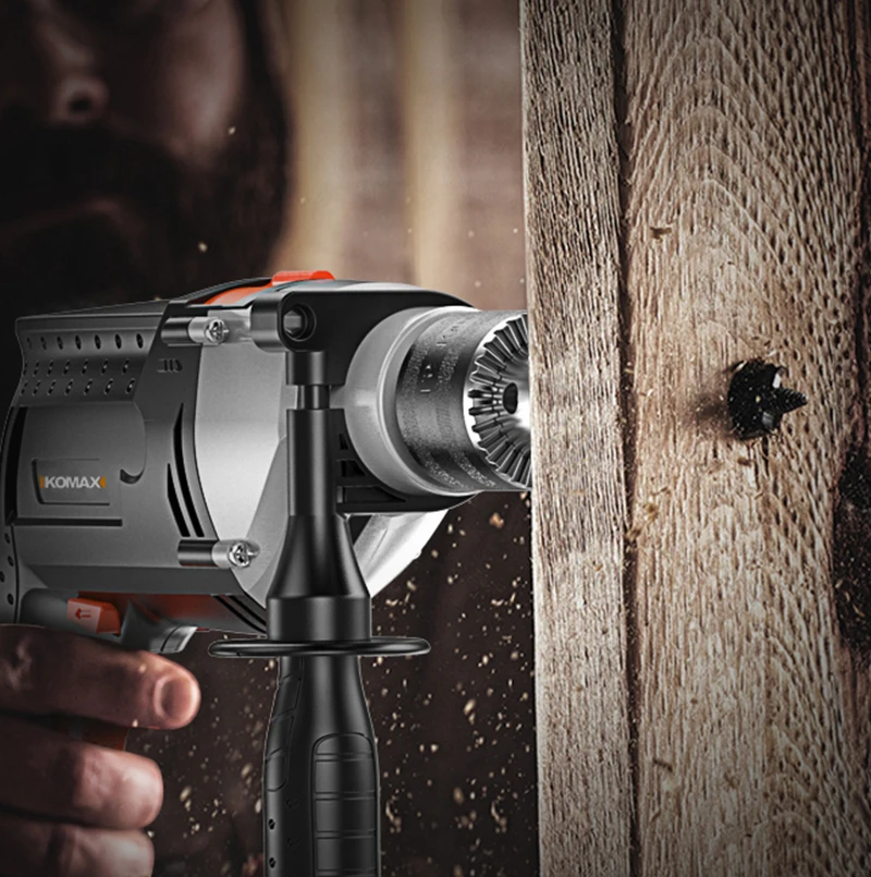 710 Вт электрическая дрель-молоток Ударная дрель многофункциональная