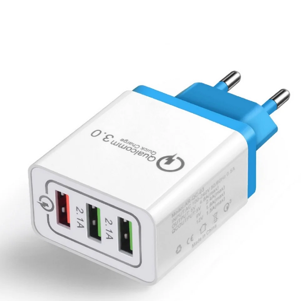 USB зарядное устройство Быстрая зарядка 3 0 быстрое QC3.0 настенный адаптер для