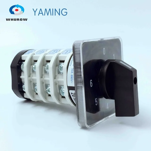 YMZ12 32/4 электрические комбинированные переключатели поворотный кулачковый