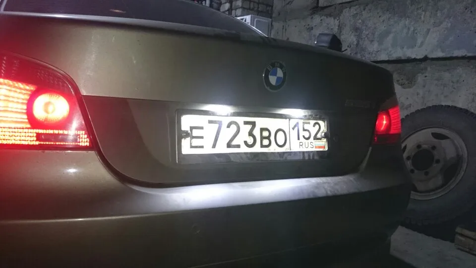 Светодиодный светильник 24SMD для номерного знака BMW E90 E90N E91 E92 E93 M3 E70 E39 E60 E82 E84 E88 без