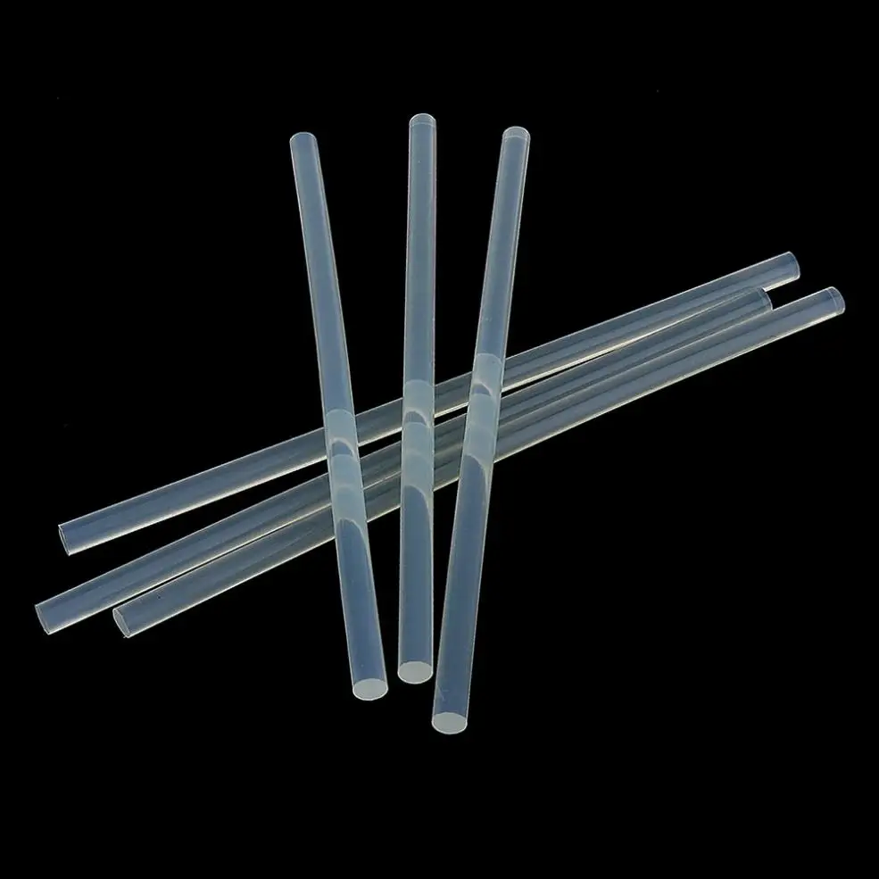 20pc/lot 7mmx190mm Transparent Hot-melt Gun Glue Sticks Adhesive DIY Tools for Repair Alloy Accessories | Инструменты