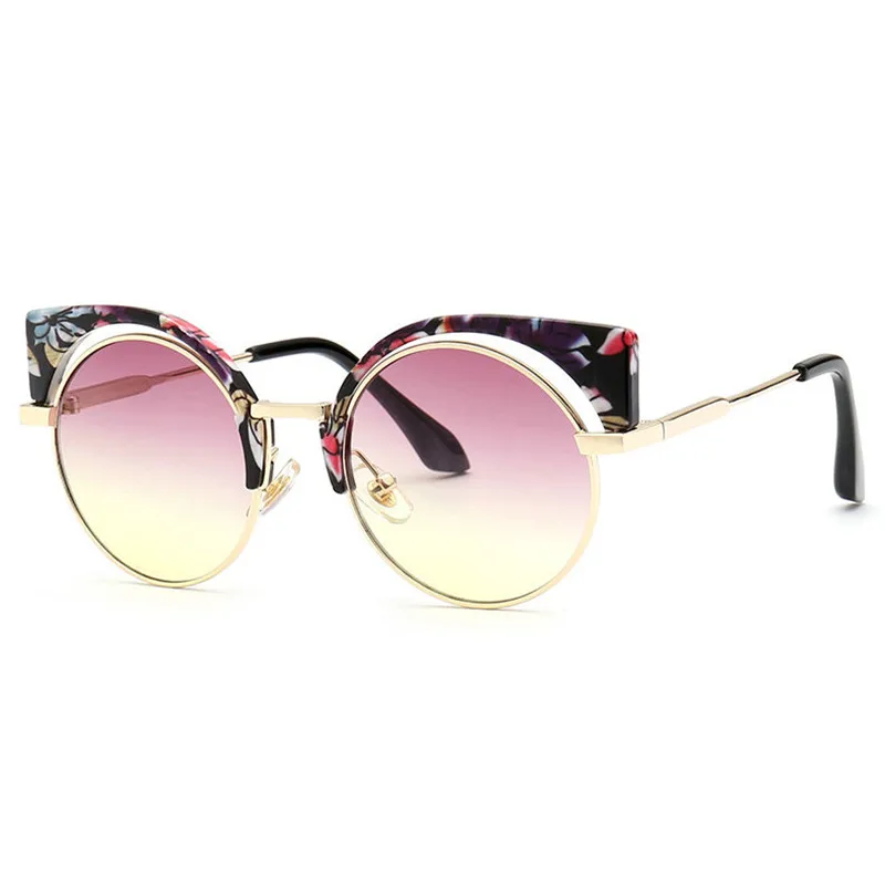 MINCL/модные детские солнцезащитные очки с кошачьими ушками летние для мальчиков и