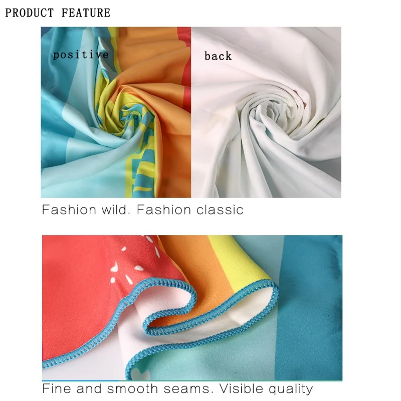 Лидер продаж! Пляжные Полотенца микрофибра ткань для путешествий Быстросохнущий