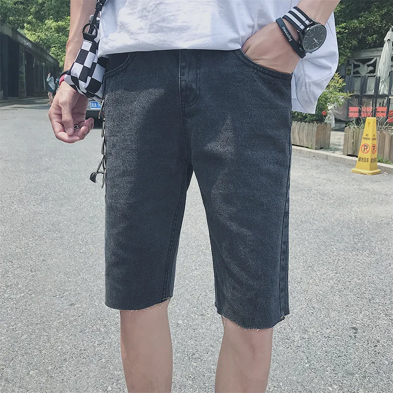 Японский стиль Мужские Шорты повседневные Хип-хоп хлопковые до колен шорты для